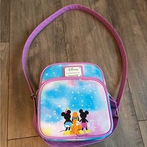 Loungefly Disney Mickey & Minnie Constellation Crossbody Bag
